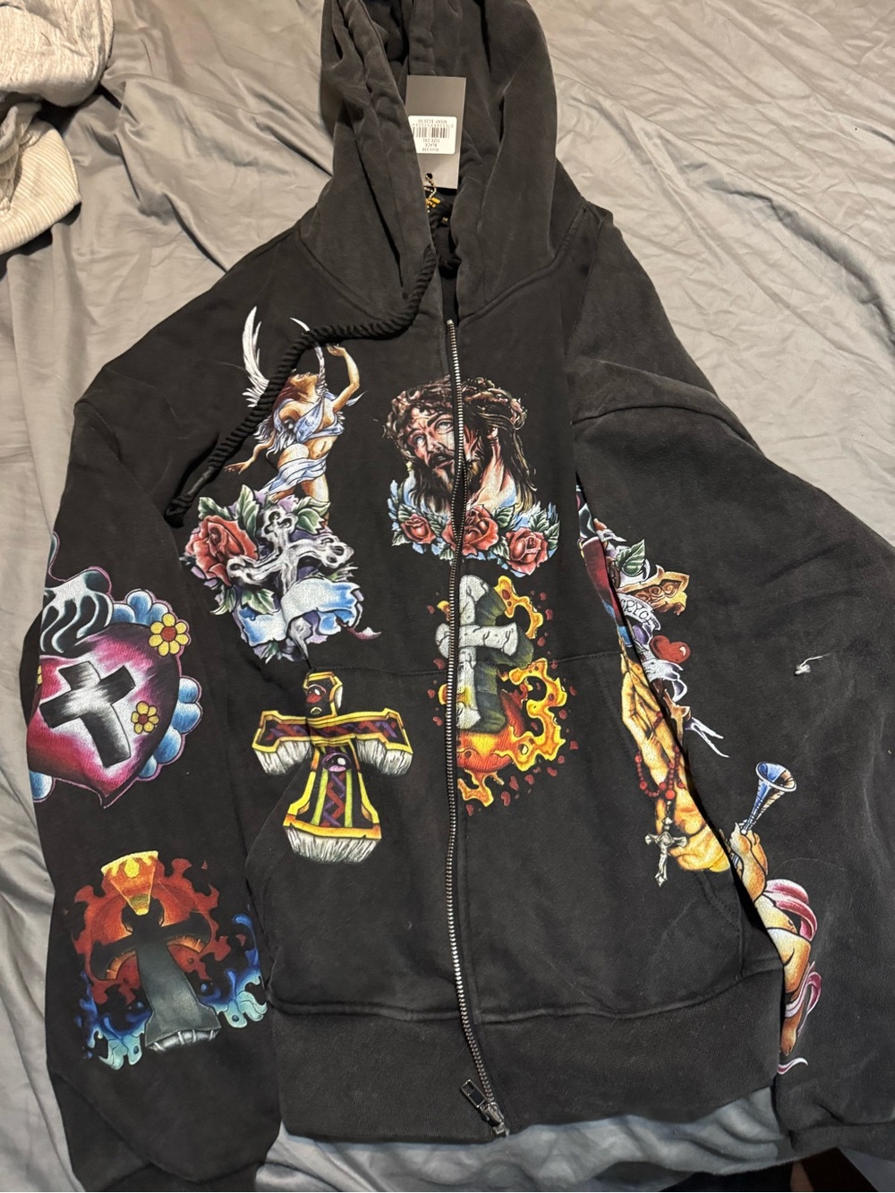 Politics hoodie - Nivin- in black 2XL NWT